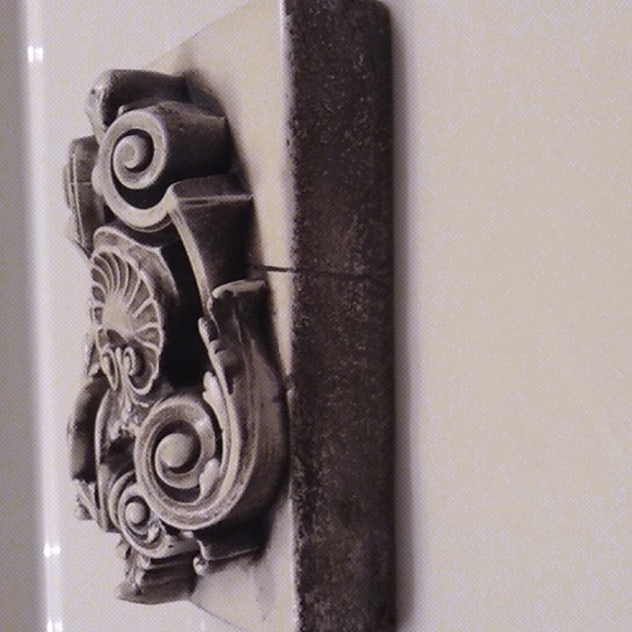 POSEIDEN bisque, Atlantis Tile, like Sid Dickens. *Rare & Retired wall art - Picture 6 of 12